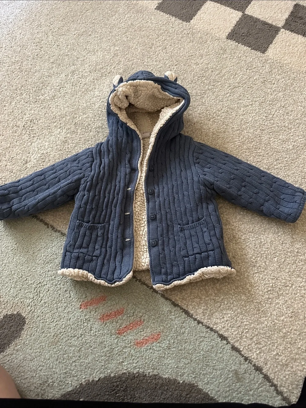 Baby boys warm sweater/jacket